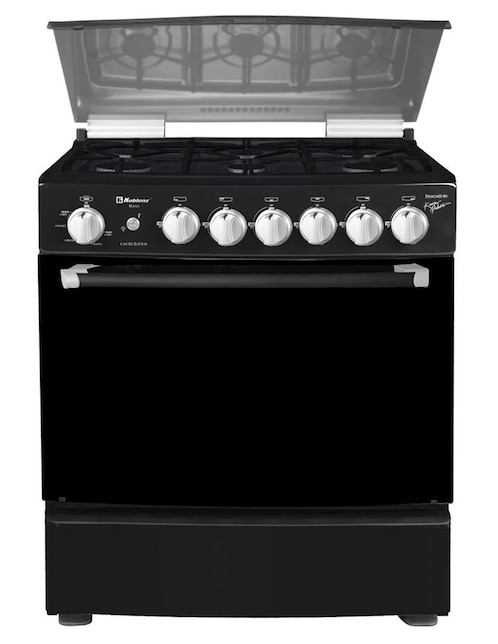 Estufa de piso a gas natural/lp Koblenz Roma 76 cm EK-501FNM ROMA de 6 quemadores