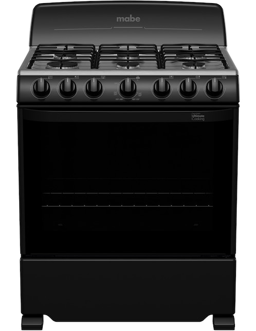 Estufa a gas Mabe 78.3 cm EM7641BAIN1 de 6 quemadores