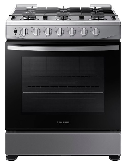 Estufa de piso Samsung 76.7 cm NX52D3000MV/AX de 6 quemadores