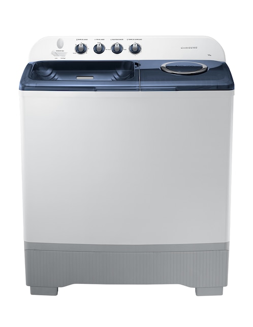 Lavadora Samsung 18 kg semiautomática carga superior wt18k5200mb/ax