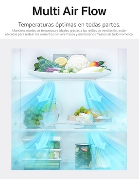 Refrigerador LG multi air flow / air system VT40WP