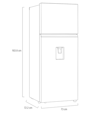 Refrigerador LG multi air flow / air system VT40WP