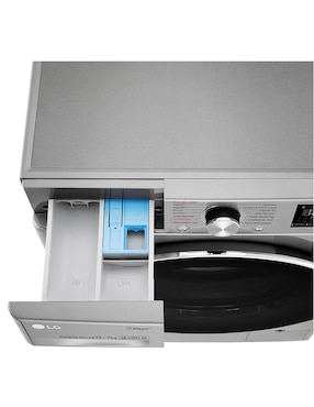 Lavasecadora LG electrónica carga frontal WD12VVC4S6S