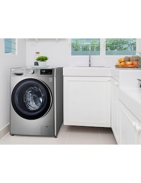 Lavasecadora LG electrónica carga frontal WD12VVC4S6S