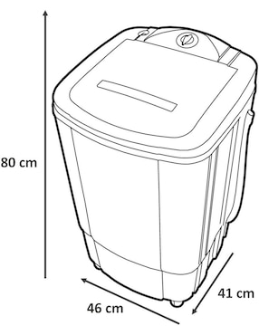 Centrifugadora electrónica Koblenz de 5.5 kg con 8 ciclos SCK