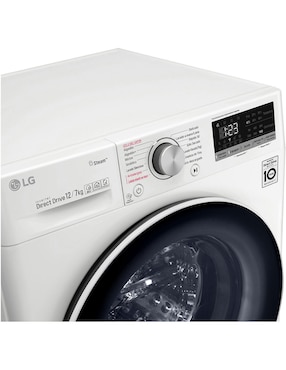 Lavasecadora LG automática carga frontal WD12WVC4S6.ABWELAT