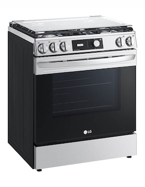 Estufa de piso Lg 75.88 cm LRGL5843S.BSTFGSS de 5 quemadores
