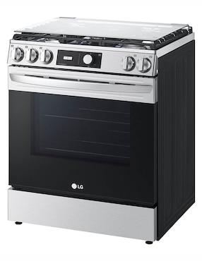 Estufa de piso Lg 75.88 cm LRGL5843S.BSTFGSS de 5 quemadores
