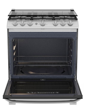 Estufa de piso a Gas LP Mabe 76 cm EMH7602JS0 de 6 quemadores
