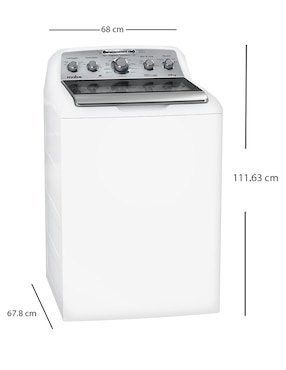 Lavadora Mabe automática carga superior lma74215wbab1