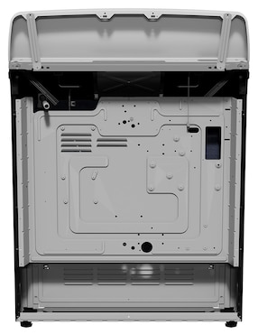 Estufa de piso a Gas natural/lp Mabe 76.6 cm EM7646BSIS2 de 6 quemadores