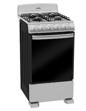 Estufa de piso a Gas natural/lp Mabe 50 cm EM5041BAIS1 de 4 quemadores