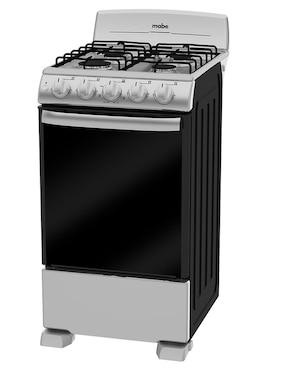 Estufa de piso a Gas natural/lp Mabe 50 cm EM5041BAIS1 de 4 quemadores