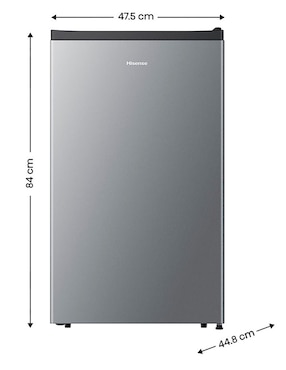 Frigobar Hisense RR33D6AGX1 3 pies cúbicos