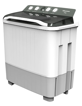 Lavadora Hisense semiautomática carga superior wsa1603p