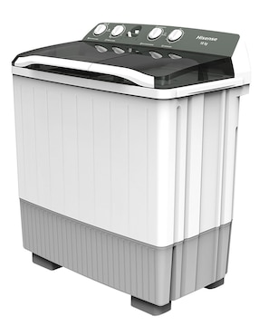 Lavadora Hisense semiautomática carga superior wsa1803p