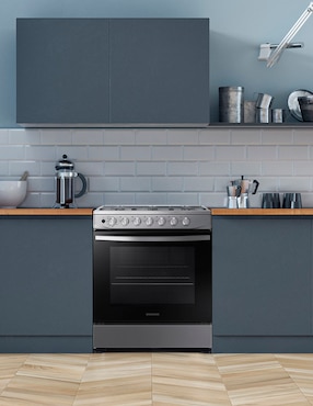 Estufa de piso Samsung 76.7 cm NX52D3000MV/AX de 6 quemadores