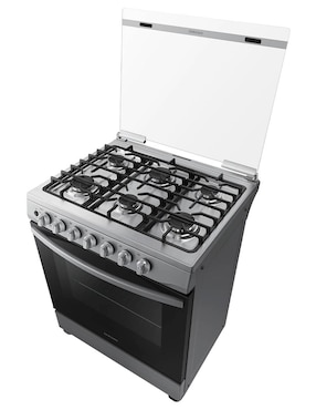 Estufa de piso Samsung 76.7 cm NX52D3000MV/AX de 6 quemadores