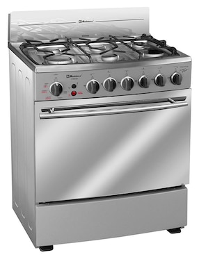 Estufa de piso gas LP/Natural Koblenz 76 cm EK-1131 Carrara Fryer de 6 quemadores