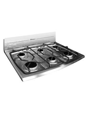 Estufa de piso gas LP/Natural Koblenz 76 cm EK-1131 Carrara Fryer de 6 quemadores
