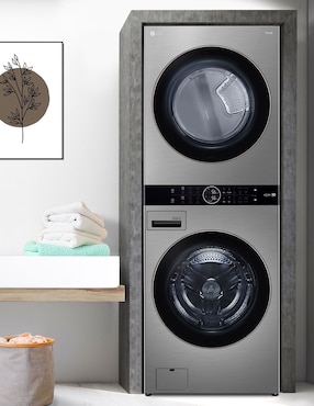 Centro de lavado LG Gas LP 22 kg WK22VS6P