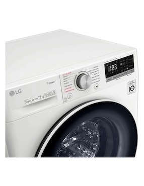 Lavadora Lg 12 kg automática carga frontal WM12WVC4S6