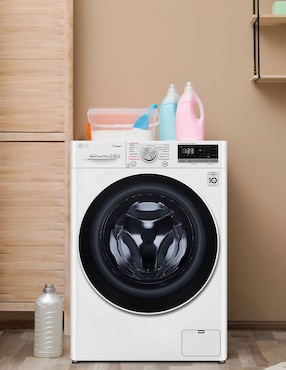 Lavadora Lg 12 kg automática carga frontal WM12WVC4S6
