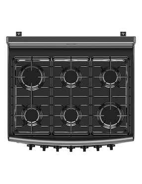 Estufa de piso a Gas natural/lp Acros 76.2 cm AFR2110G de 6 quemadores
