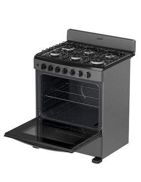 Estufa de piso a Gas natural/lp Acros 76.2 cm AFR2110G de 6 quemadores