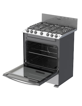 Estufa de piso a Gas natural/lp Whirlpool 76 cm WFR3400D de 6 quemadores