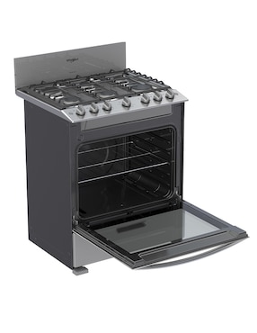 Estufa de piso a Gas natural/lp Whirlpool 76 cm WFR3400D de 6 quemadores
