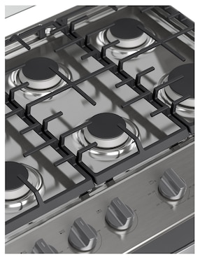 Estufa de piso a Gas natural/lp Whirlpool 76 cm WFR5200D de 6 quemadores