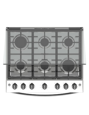 Estufa de piso a Gas natural/lp Whirlpool 76 cm WFR5200D de 6 quemadores