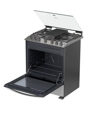 Estufa de piso a Gas natural/lp Whirlpool 76 cm WFR5200D de 6 quemadores