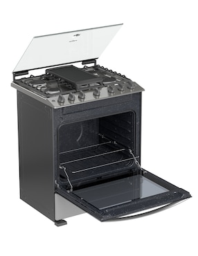 Estufa de piso a Gas natural/lp Whirlpool 76 cm WFR5200D de 6 quemadores