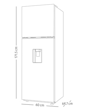 Refrigerador Samsung 11 pies cúbicos inverter y no frost RT31DG5724B1EM