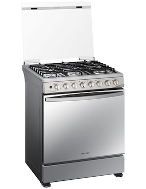 Estufa de piso a Gas natural/lp Samsung De Piso 76.7 cm NX52T5412MS/AX de 6 quemadores