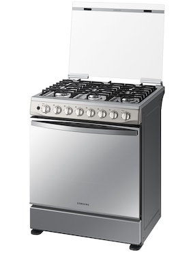 Estufa de piso a Gas natural/lp Samsung De Piso 76.7 cm NX52T5412MS/AX de 6 quemadores