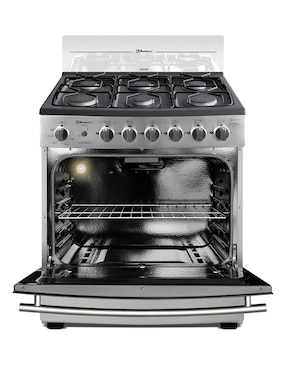 Estufa de piso a Gas natural/lp Koblenz 76 cm EK-1131VA VENECIA de 6 quemadores