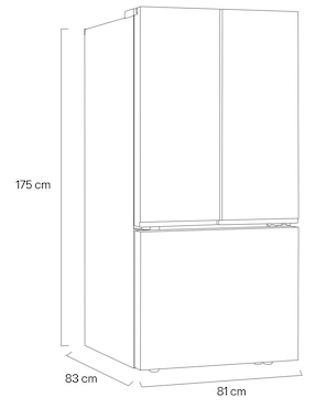 Refrigerador LG inverter y no frost GM65BPT