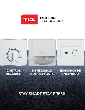Congelador Tcl TCF-07W horizontal 7 pies cúbicos