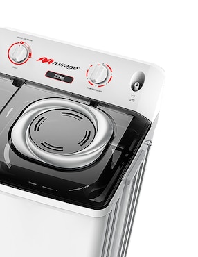 Lavadora Mirage 22 kg semiautomática carga superior LMS022M