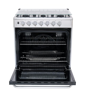 Estufa a gas LP/natural Midea 76 cm MGS30FS1LEAMSS de 6 quemadores