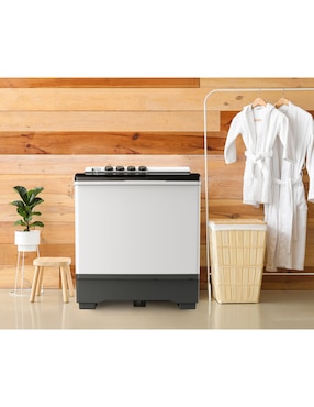 Lavadora Midea 19 kg manual carga superior mt100w190/w-mx