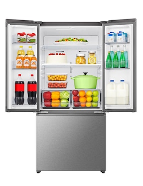 Refrigerador Hisense 22 pies cúbicos inverter y no frost y fábrica de hielo RF22N6FCX