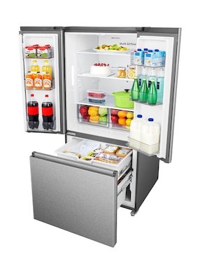 Refrigerador Hisense 22 pies cúbicos inverter y no frost y fábrica de hielo RF22N6FCX