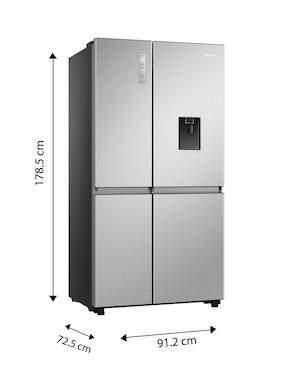 Refrigerador Hisense 23 pies cúbicos inverter y no frost RS22N6GCX