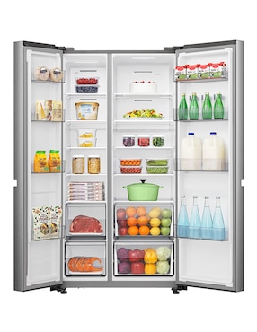 Refrigerador Hisense 23 pies cúbicos inverter y no frost RS22N6GCX