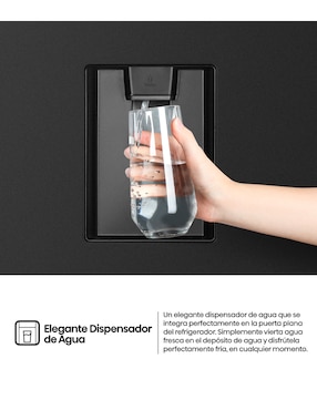 Refrigerador Hisense 16 pies cúbico inverter y no frost RT16N6BDX