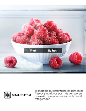 Refrigerador Hisense 16 pies cúbico inverter y no frost RT16N6BDX